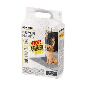 Пеленки Croci Super Nappy одноразовые с активированным углем для собак, 57х54 см
