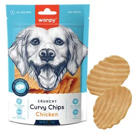 Лакомство Wanpy Curvy Chips Chicken — чипсы с курицей для собак