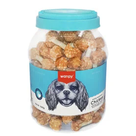 Wanpy Chicken Jerky and Rice Dumbells 
