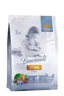Сухий корм Benvenuti GATTINO- для кошенят, з куркою
