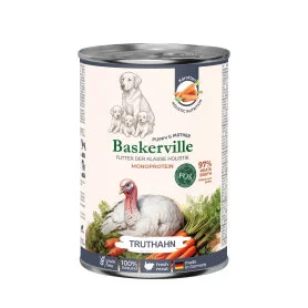 Влажный корм Baskerville - для щенков и беременных собак, с индейкой