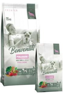 Сухий корм Benvenuti IPOALLERGENCI - гіпоалергений для собак усіх порід