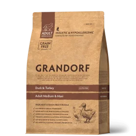 Grandorf Dog Adult Medium & Maxi Duck & Turkey