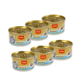 Набір вологого корму Wanpy Gourmet Gold Paste - для котів, асорті 2 смаки