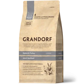 Grandorf CAT ADULT STERILISED Rabbit & Turkey