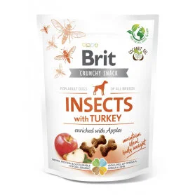 Brit Care Dog Crunchy Cracker Insect swith Turkey and Apples