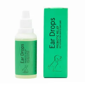 Вушні краплі ProbioDay Ear Drops з пробіотиками та антибактеріальним ефектом - для собак та котів