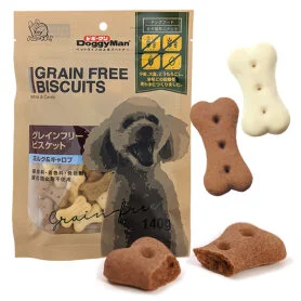 Беззернові ласощі DoggyMan Biscuits Milk Carob печиво для собак