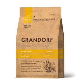 Grandorf Living Probiotics 4 Meat Recipe Adult Mini 