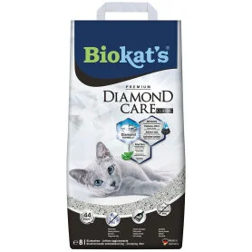 Бентонітовий наповнювач Biokats Diamond Classic, з активованим вугіллям та ароматом алое вера