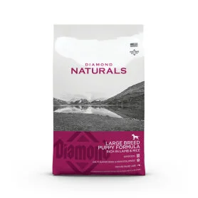 Полноценный сухой корм Diamond Naturals Puppy Large Breed Lamb&Rice – для щенков больших пород, с мясом пастбищных ягнят