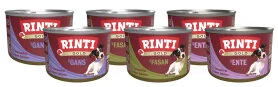 Набор влажных кормов Rinti Gold - для собак, ассорти 3 вкуса (6 банок по 185 г)