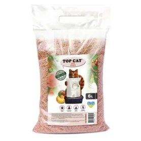 Соєвий наповнювач для котячого туалету Top Cat Tofu Peach - з ароматом персика