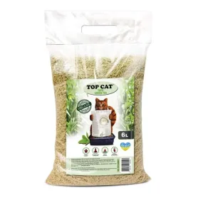 Соєвий наповнювач для котячого туалету Top Cat Tofu Green Tea - з ароматом зеленого чаю