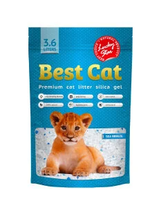 Силікагелевий наповнювач Best Cat, з ароматом морського бризу