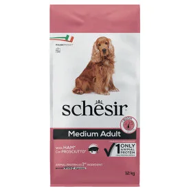 Schesir Dog Medium Adult Ham
