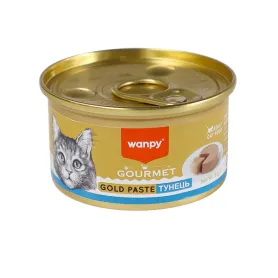 Вологий корм Wanpy Gourmet Gold Paste Tuna - для котів, з тунцем