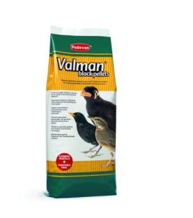 Полнорационный корм Padovan Valman Black Pellets – для насекомоядных птиц