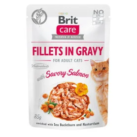 Brit Care Cat Pouch Fillets in Gravy