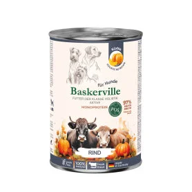 Влажный корм Baskerville - для активных собак, с говядиной