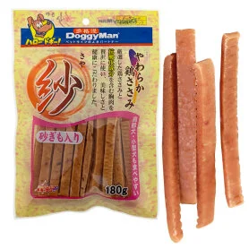 Ласощі DoggyMan Soft Chicken Strip Gizzard курячі палички з шлунками для собак